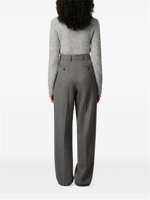 Pantalone largo in lana AMI PARIS | FTR423WV0058050